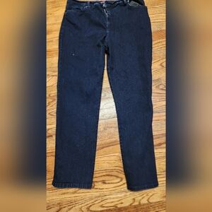 Gloria Vanderbilt AMANDA  -  Dark Blue Denim Jeans -  size 18